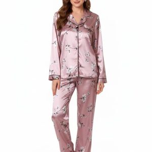 Women's Cotton Pajama Set Full Sleeve - Style 078