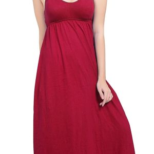 Women's Cotton Babydoll Lingerie Sleeveless - Style 096