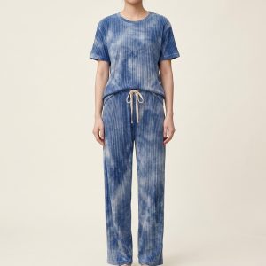 Women’s Soft Fabric Pajama Set – Style 021