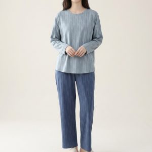 Women’s Soft Fabric Printed Pajama Set Full Sleeve – Style 022