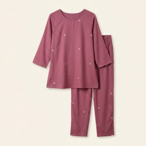 Women’s Soft Fabric Pajama Set – Style 026