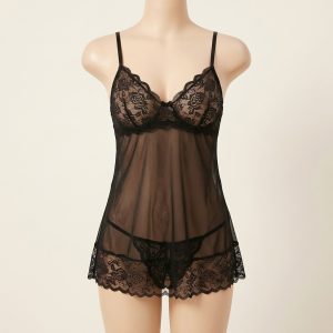 Women’s Lace Babydoll Lingerie – Style 041