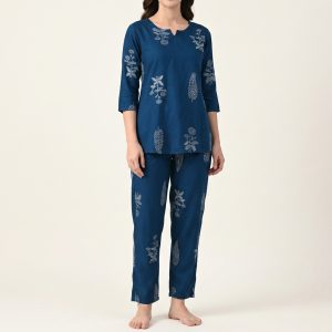 Women’s Soft Fabric Pajama Set – Style 053