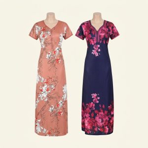 Women’s Soft Fabric Nightdress Pack of 2 – Style 054