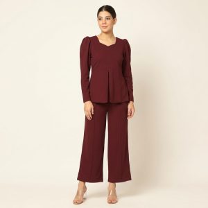 Women’s Lycra Cotton Pajama Set – Style 061