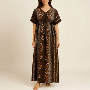 Women’s Cotton Kaftan Nighty – Style 063