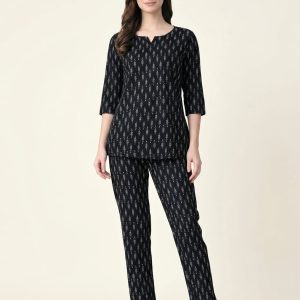 Women’s Soft Fabric Pajama Set – Style 073