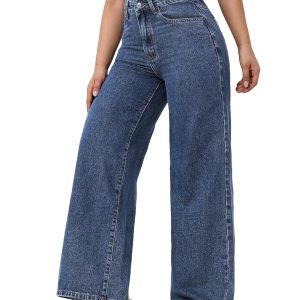 Women High-Rise Relaxed Baggy Jeans