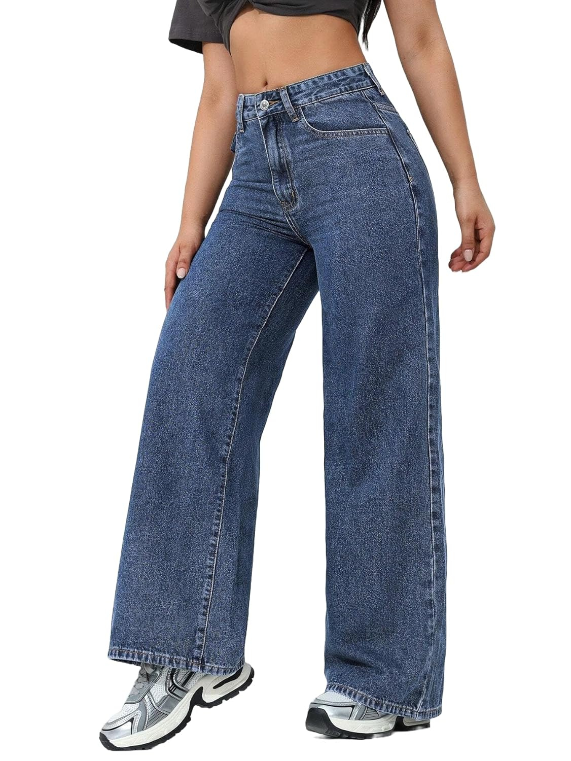 Women High-Rise Relaxed Baggy Jeans