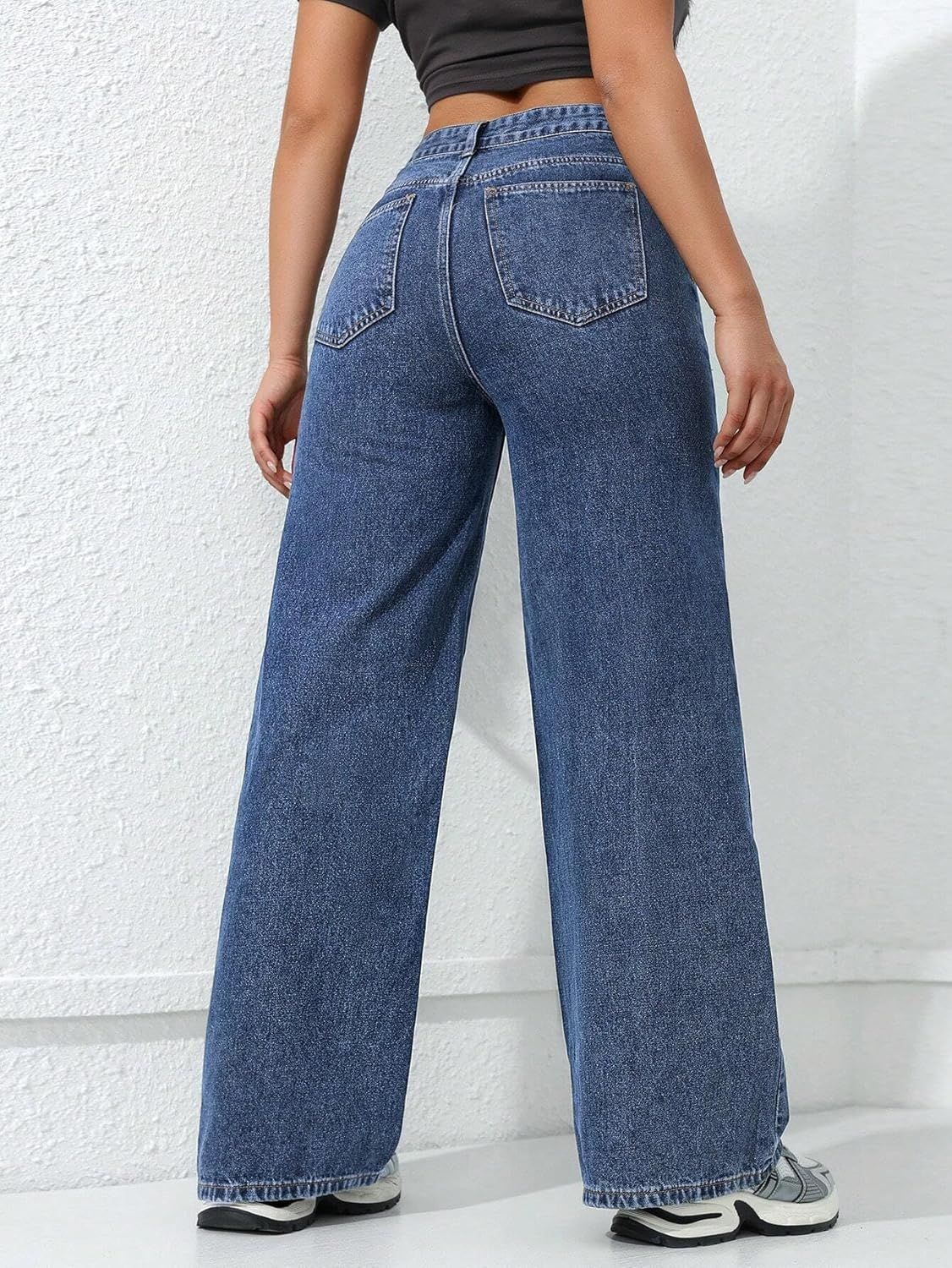 Women High-Rise Relaxed Baggy Jeans - Image 4