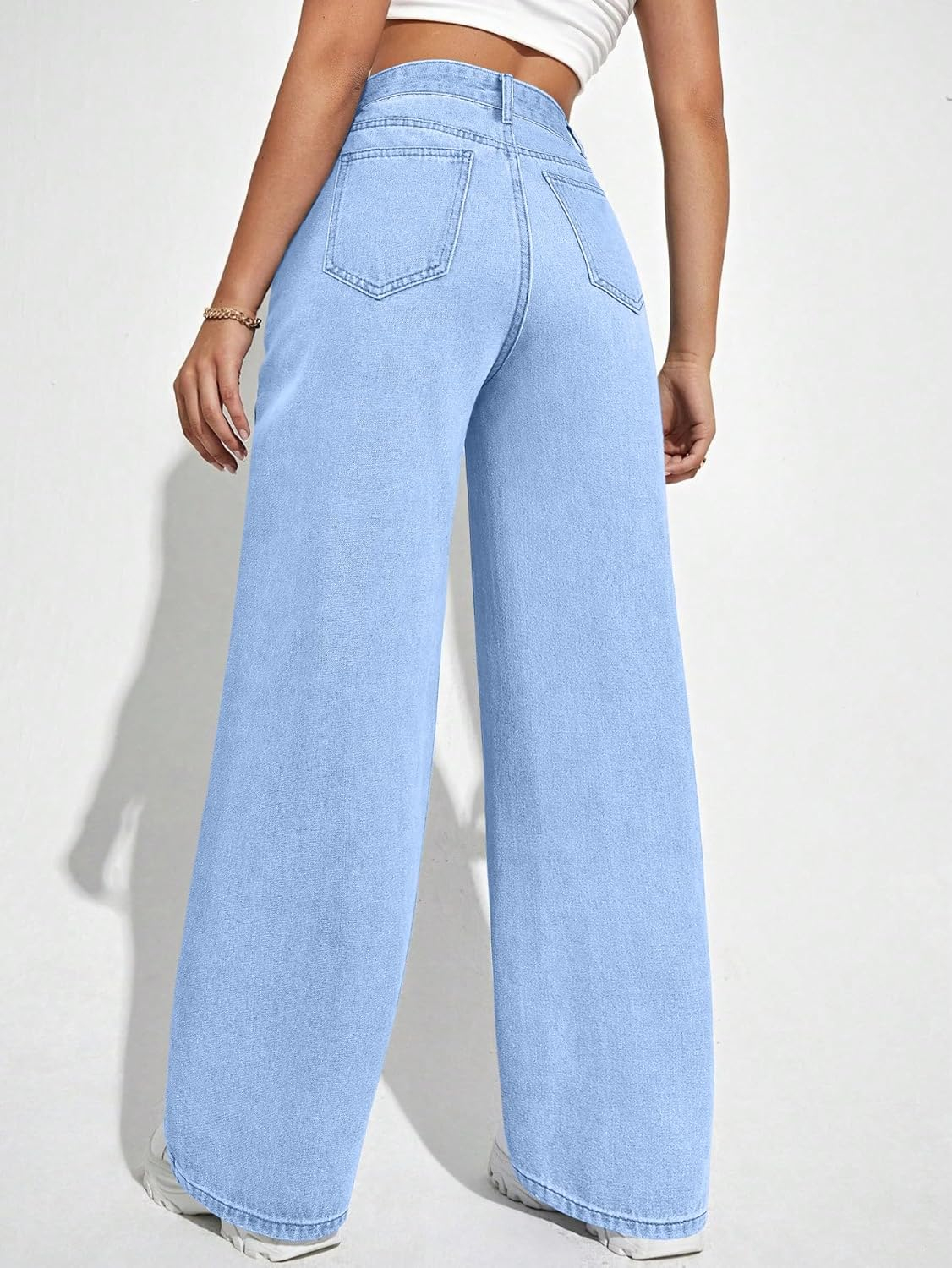 Women High-Rise Relaxed Baggy Jeans - Image 10