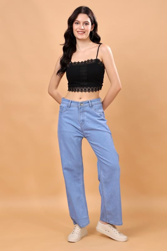 Women High-Rise Relaxed Baggy Jeans - Image 14