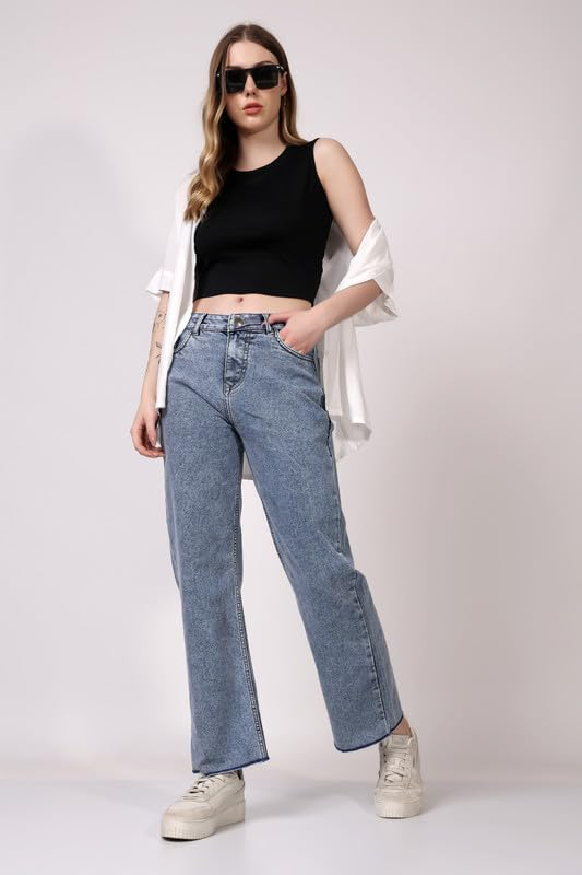 Women High-Rise Relaxed Baggy Jeans - Image 22