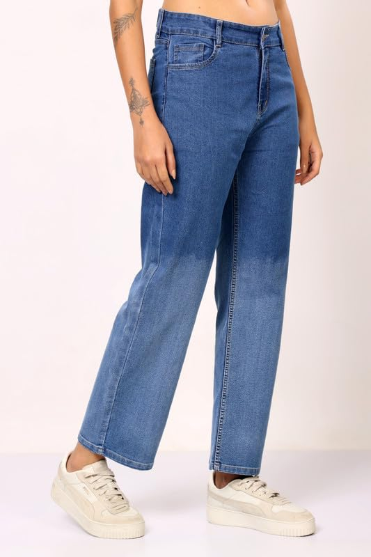 Women High-Rise Relaxed Baggy Jeans - Image 32