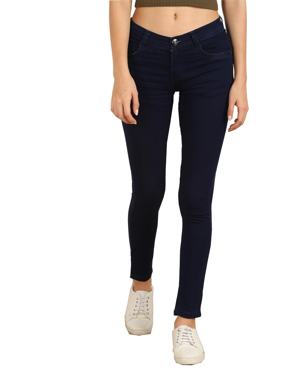 Women Mid-Rise Stretch Denim Jeans - Image 22