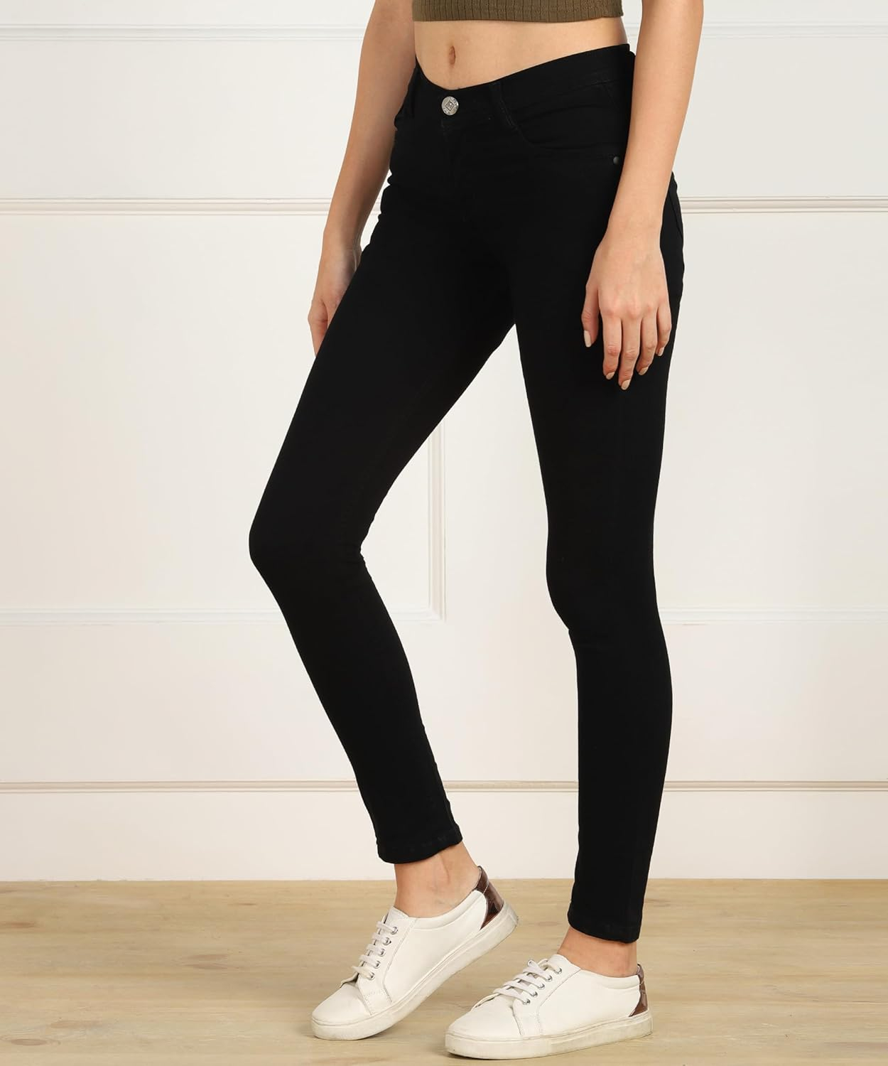 Women Mid-Rise Stretch Denim Jeans - Image 31