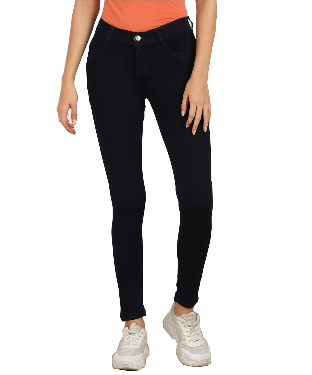 Women Mid-Rise Stretch Denim Jeans - Image 36