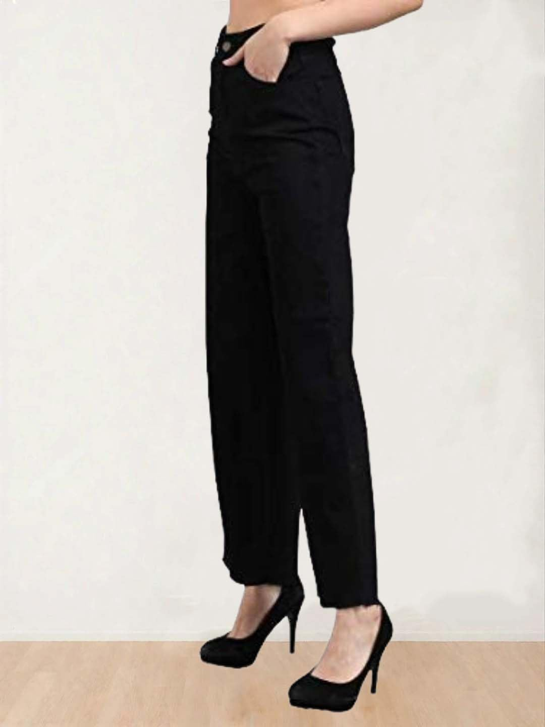 Women High-Waist Wide Leg Denim Jeans - Image 21