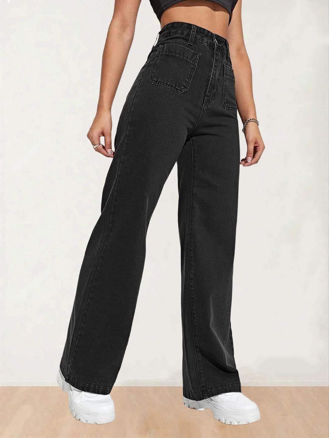 Women High-Waist Wide Leg Denim Jeans - Image 27