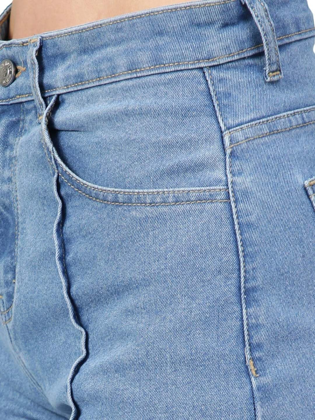 Women High-Rise Straight Leg Jeans - Image 4