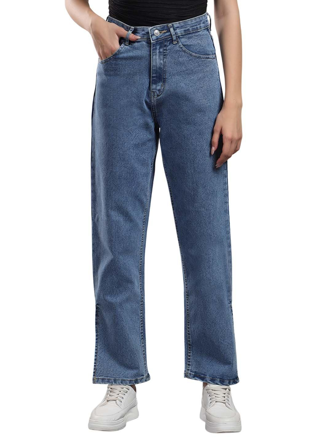 Women High-Rise Straight Leg Jeans - Image 8