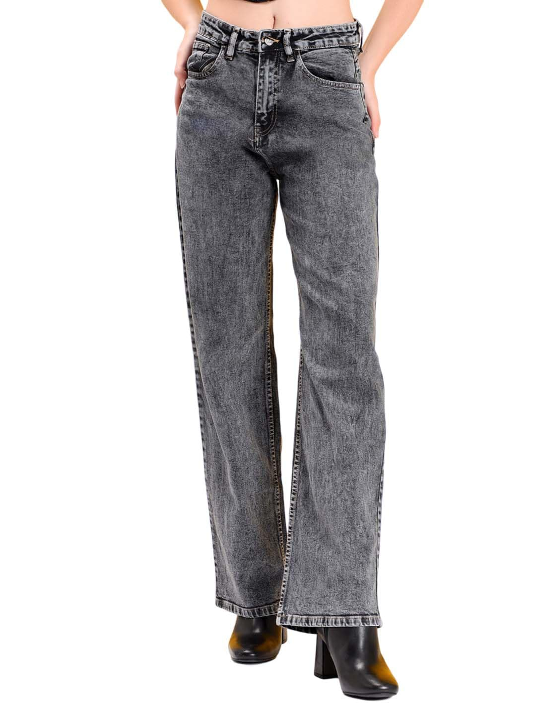 Women High-Rise Straight Leg Jeans - Image 15