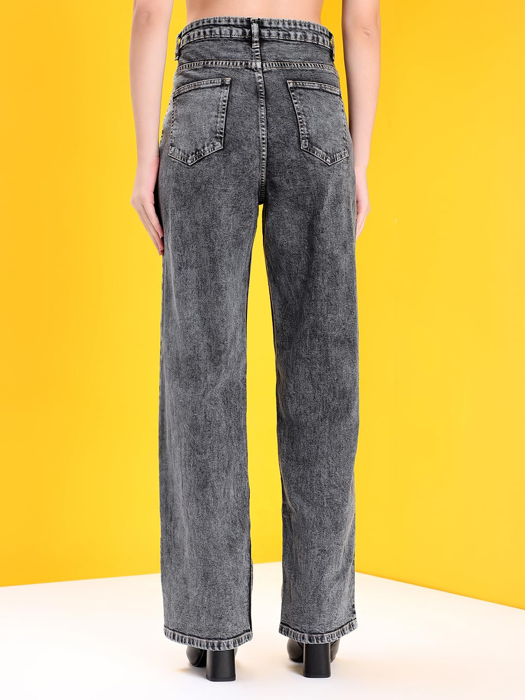 Women High-Rise Straight Leg Jeans - Image 18