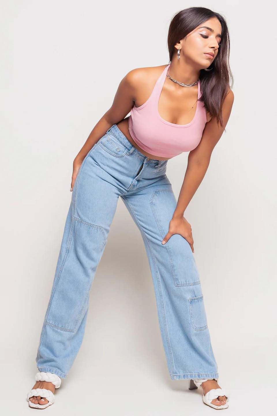 Women High-Rise Straight Leg Jeans - Image 24