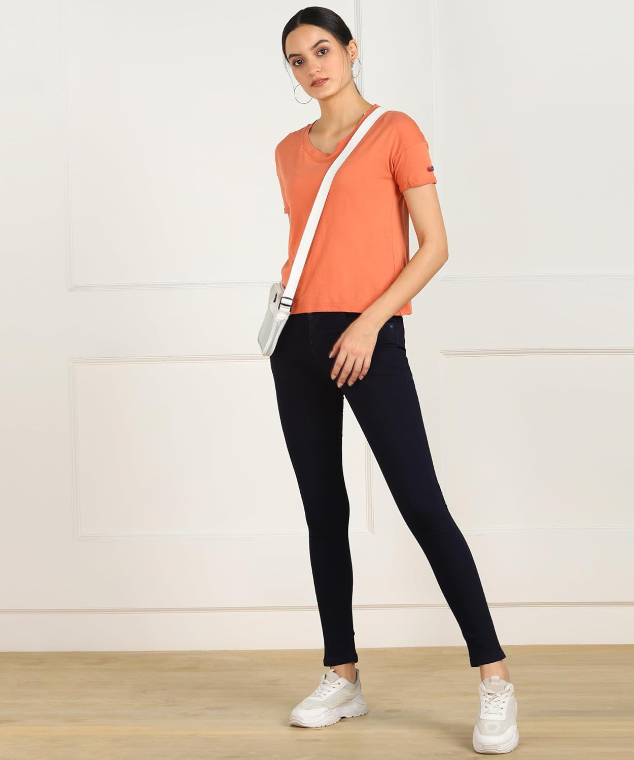 Women Cotton Blend Mid-Rise Jeans - Image 39
