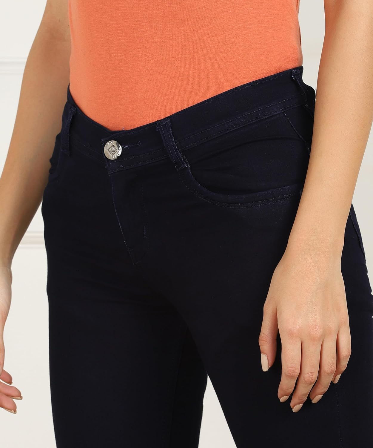 Women Cotton Blend Mid-Rise Jeans - Image 41