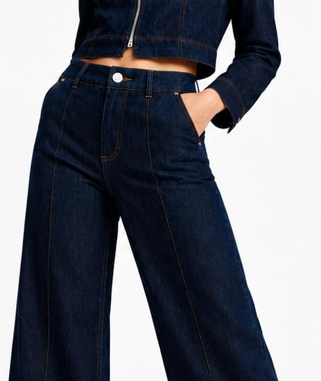 Women High-Waist Bootcut Flared Jeans - Image 40