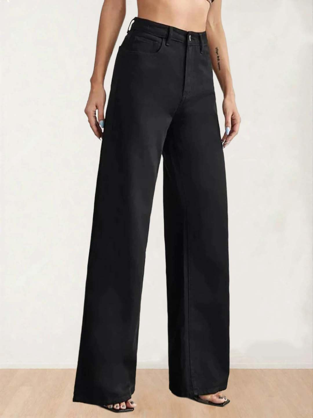 Women Everyday Straight Denim Jeans - Image 6