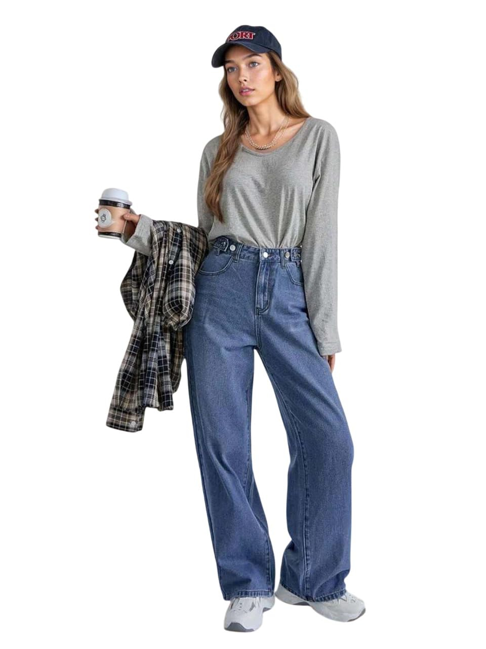 Women Everyday Straight Denim Jeans - Image 7