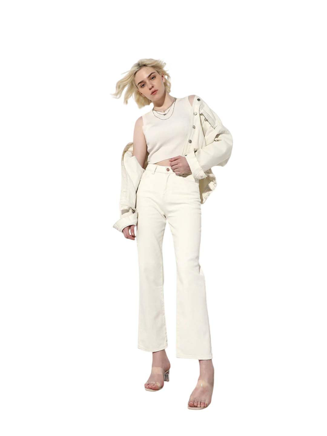 Women Everyday Straight Denim Jeans - Image 13