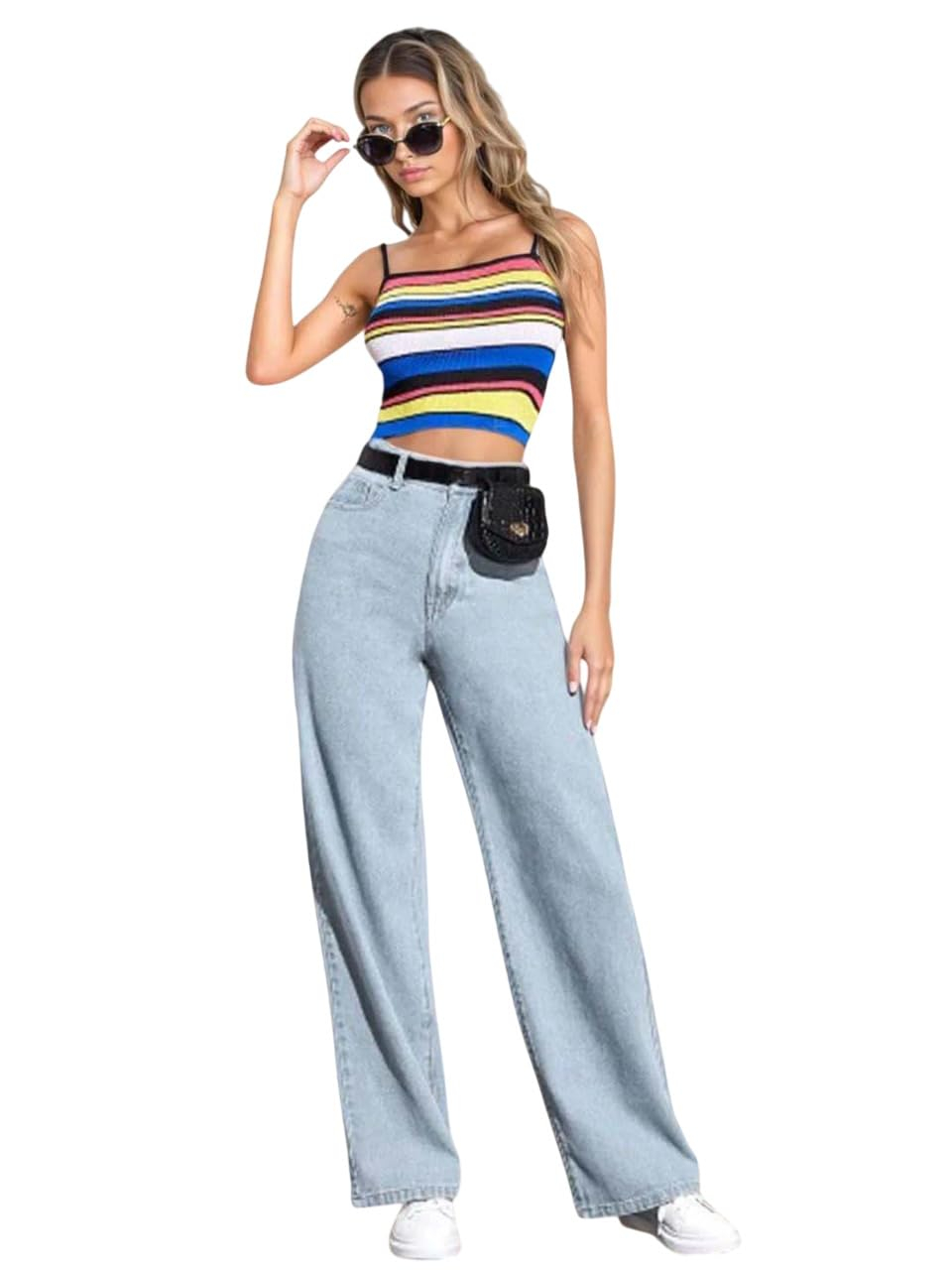 Women Everyday Straight Denim Jeans - Image 19
