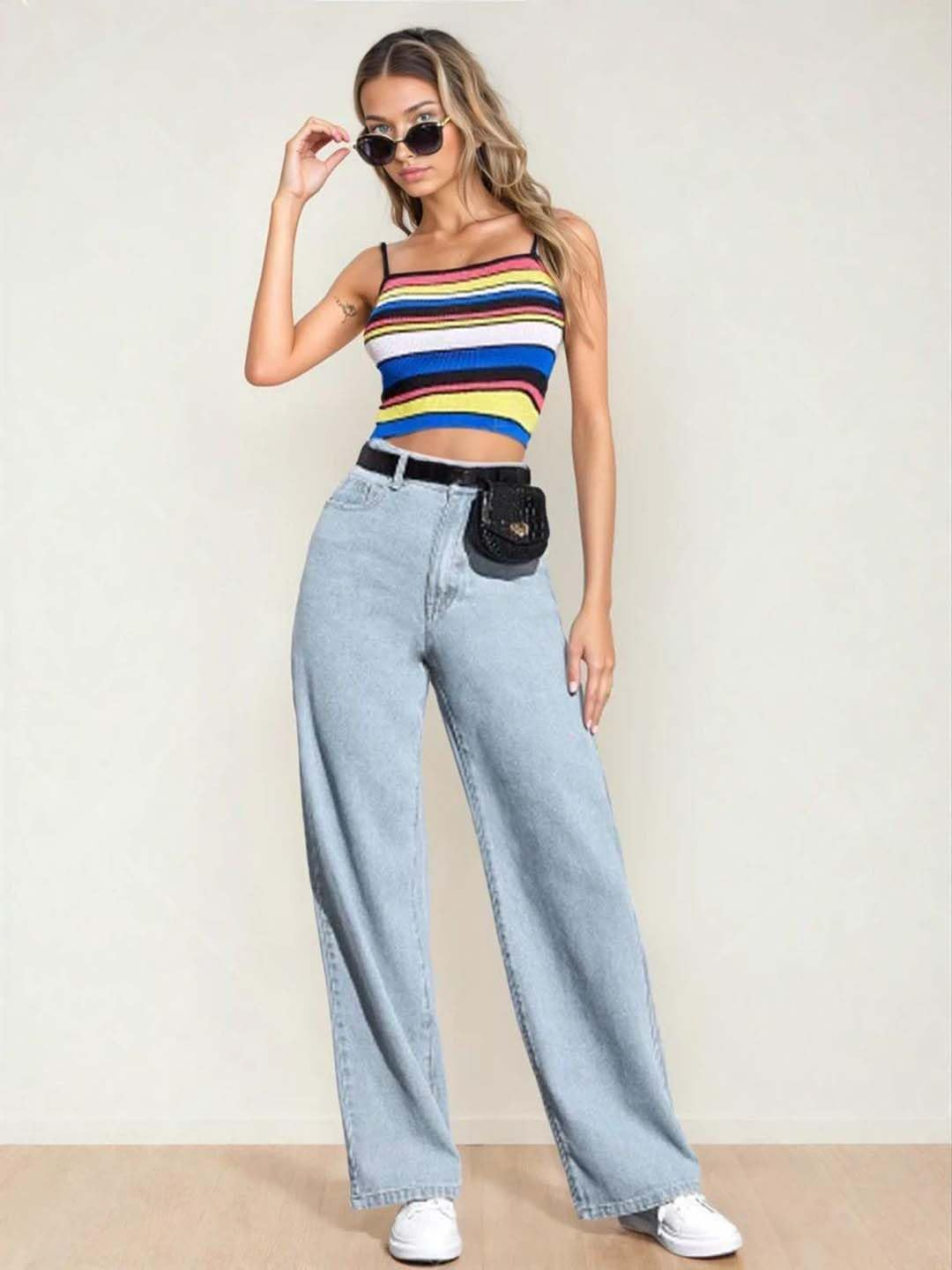 Women Everyday Straight Denim Jeans - Image 20