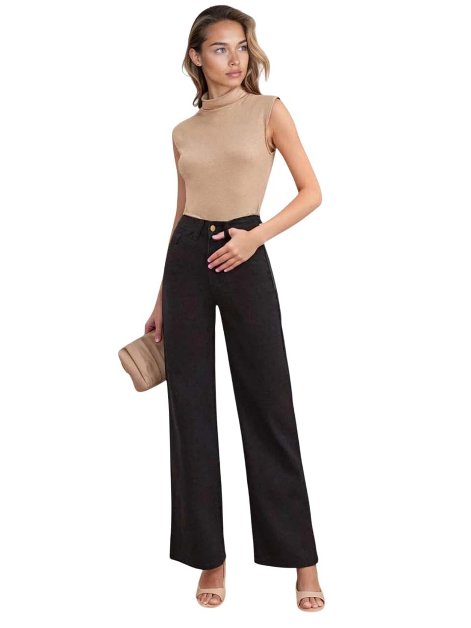 Women Everyday Straight Denim Jeans - Image 25