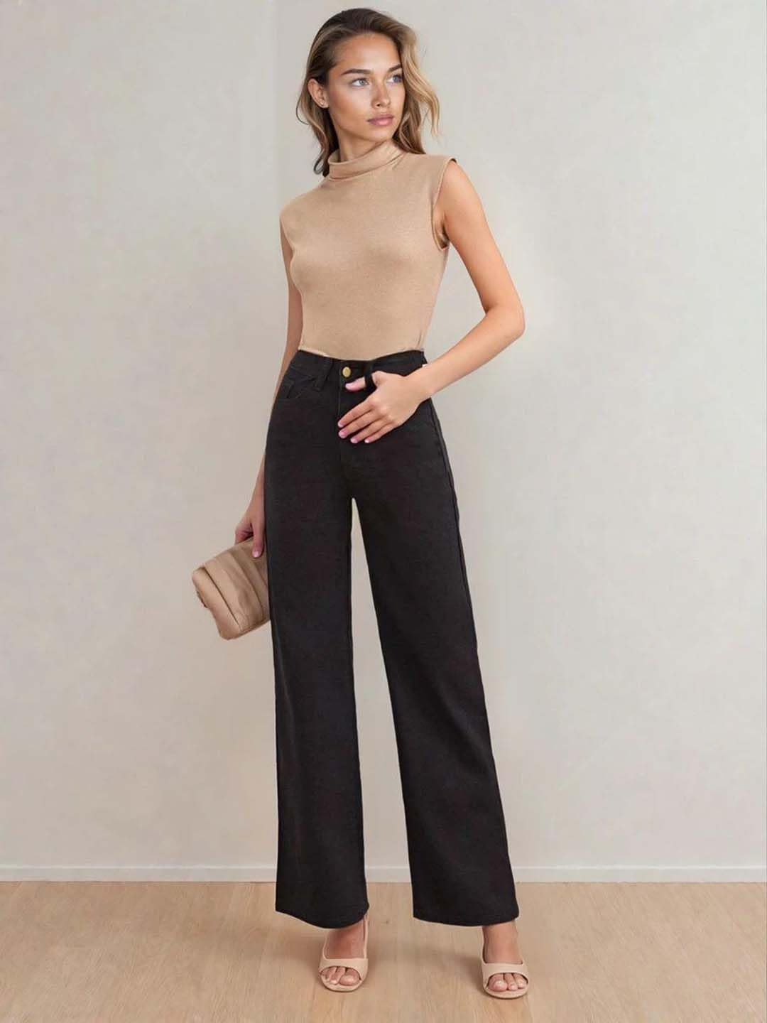 Women Everyday Straight Denim Jeans - Image 26