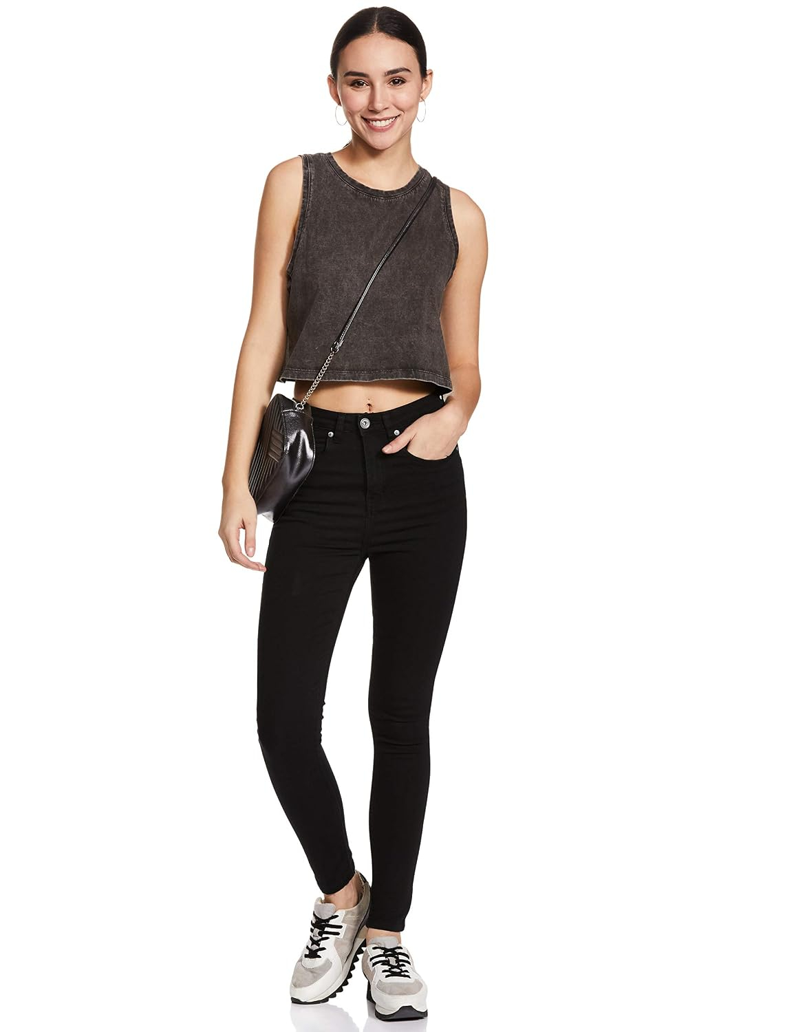Women High-Rise Skinny Stretch Jeans - Image 11