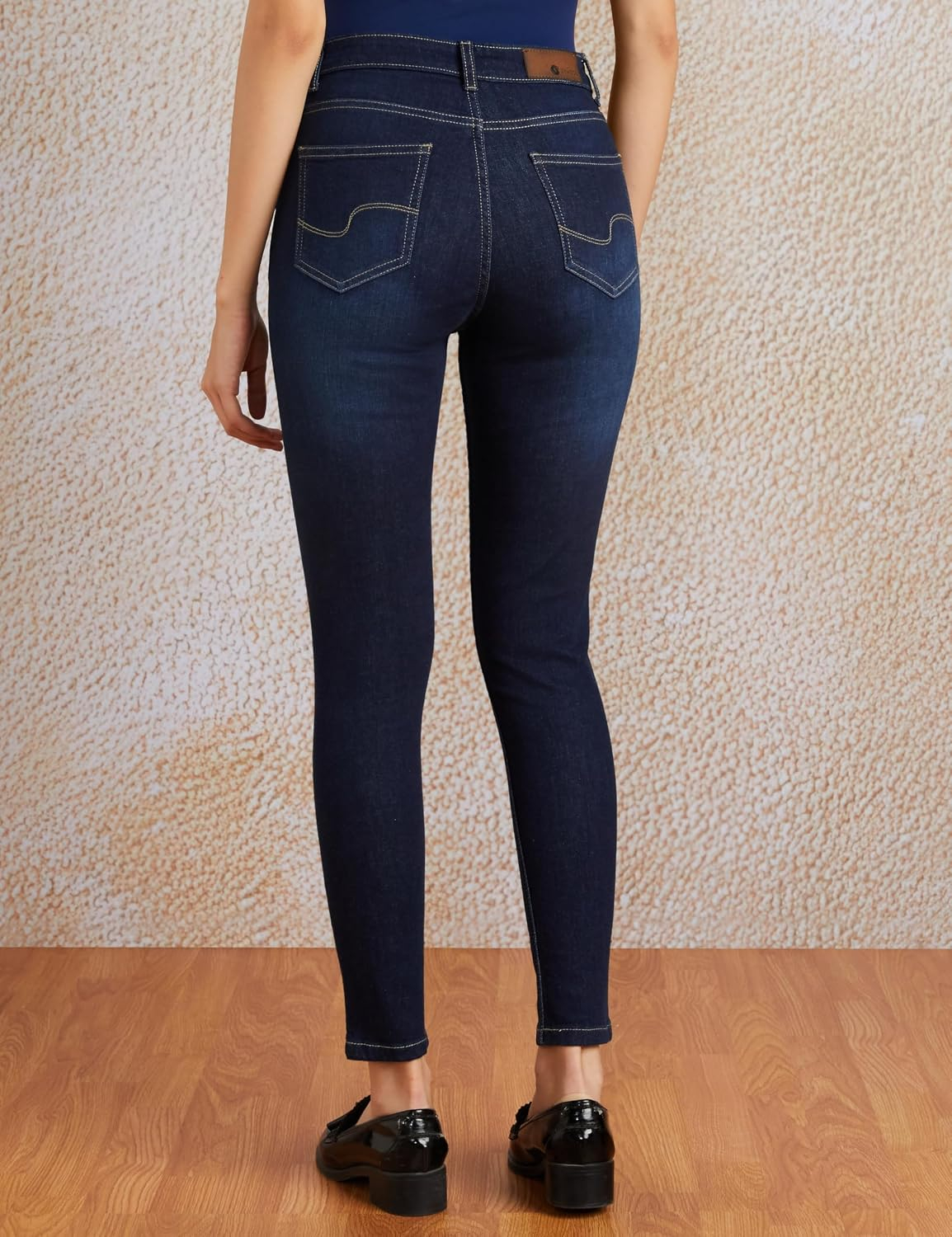 Women High-Rise Skinny Stretch Jeans - Image 14