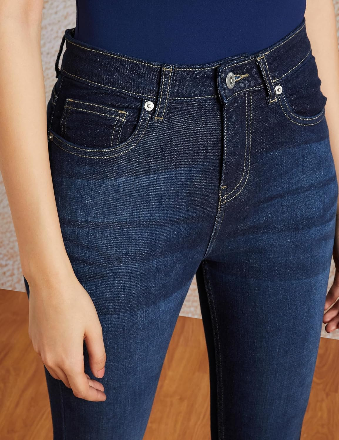 Women High-Rise Skinny Stretch Jeans - Image 16