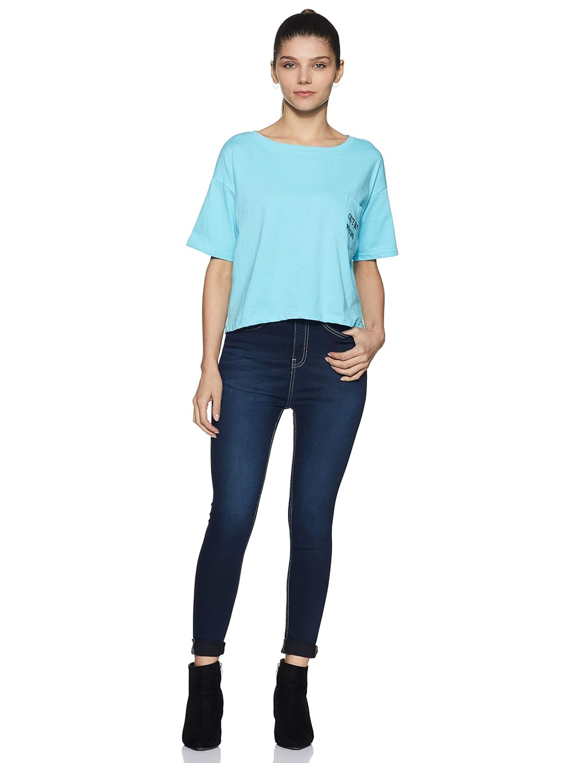 Women High-Rise Skinny Stretch Jeans - Image 18