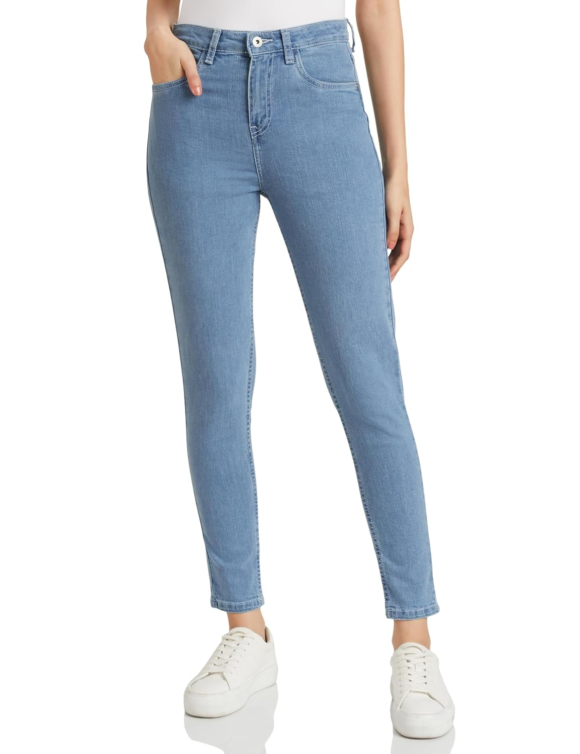 Women High-Rise Skinny Stretch Jeans - Image 19