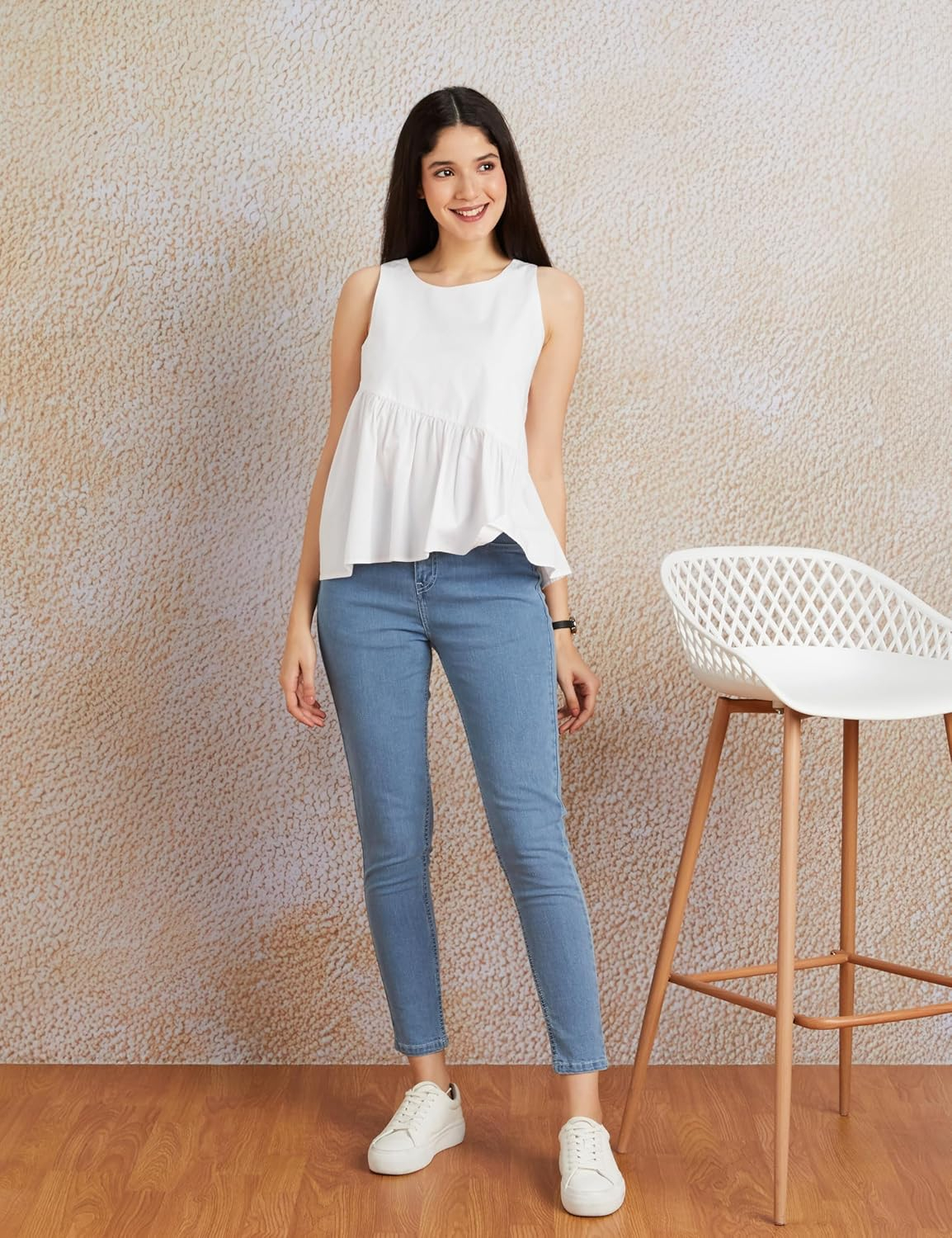 Women High-Rise Skinny Stretch Jeans - Image 21
