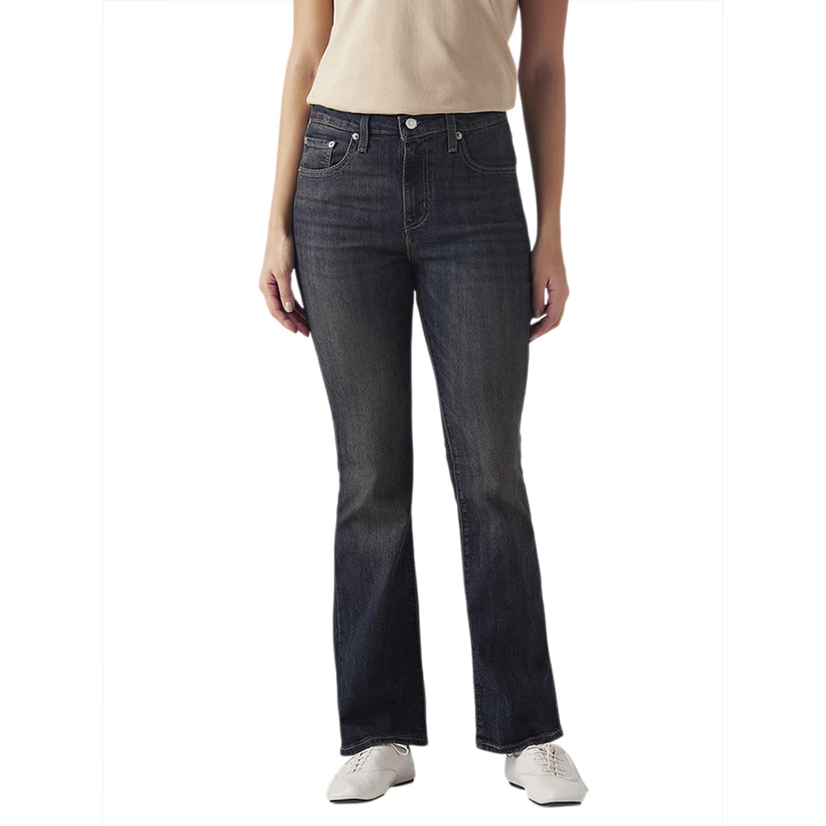 Women High-Rise Flared Fit Jeans