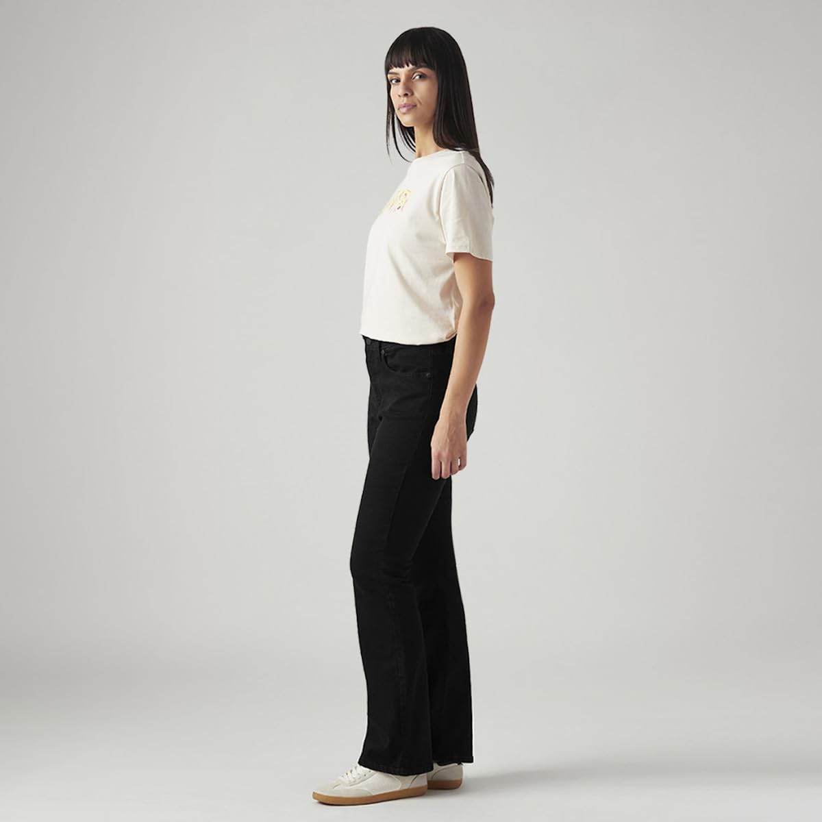 Women High-Rise Flared Fit Jeans - Image 8