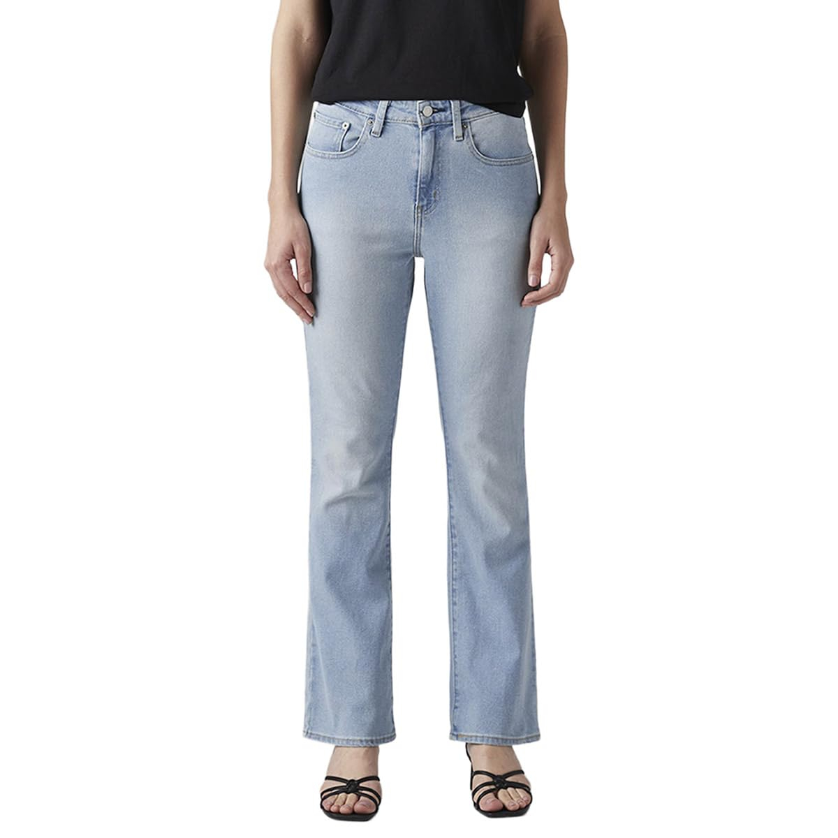Women High-Rise Flared Fit Jeans - Image 11