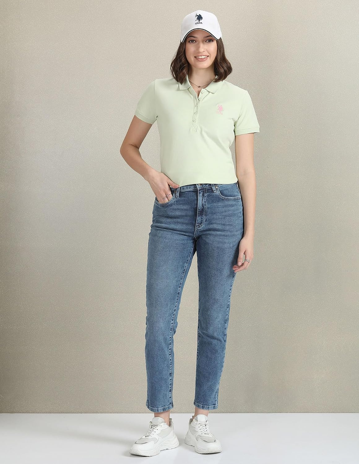 Women Slim Fit High-Rise Denim Jeans - Image 4