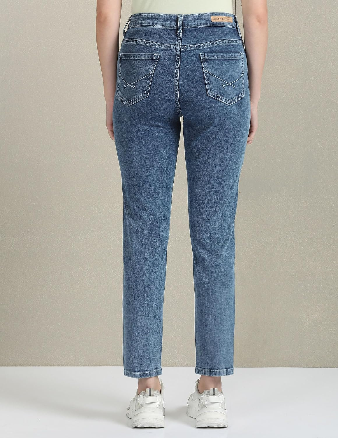 Women Slim Fit High-Rise Denim Jeans - Image 6