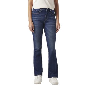 Women Blue High-Rise Flared Jeans